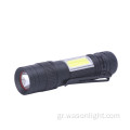 Νέο EDC Side COB Mini AA Torch Light